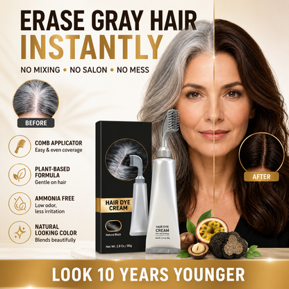 Instant Gray Coverage Hair Dye Comb for Men &Women