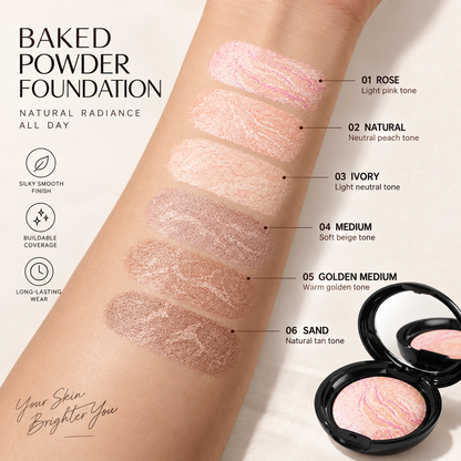 🔥 Cover-Blur Skin Perfection Powder Foundation